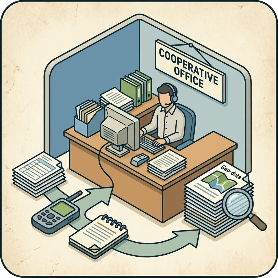 Aggregation at the cooperative or exporter