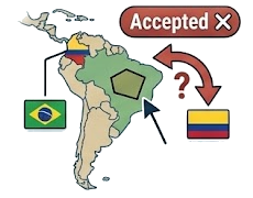 Test 7 — Polygon in wrong country