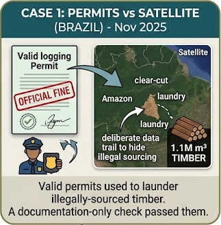 Permits compared directly against satellite images